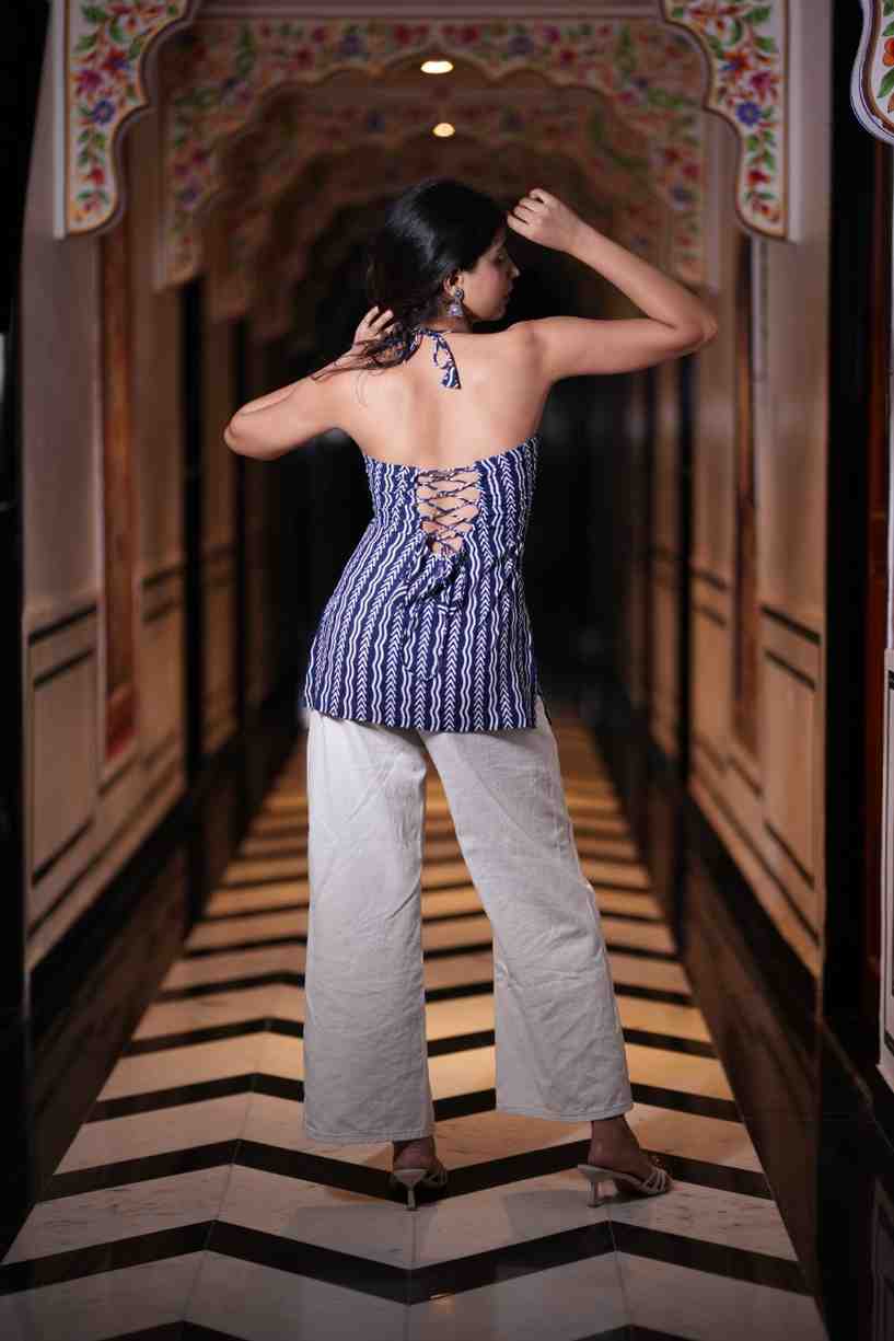 Desi Diva Halter Neck